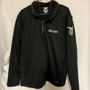 Fernet-Branca black jacket waterproof mens size XXL